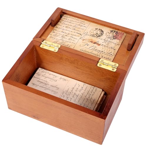 Wooden Mystery Puzzle Box Brain Teaser for Adults and Kids