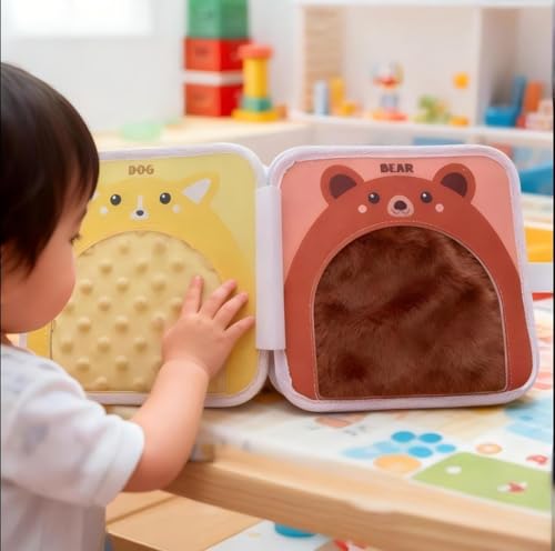 Animal Touch Book Textured Sensory Learning Toy