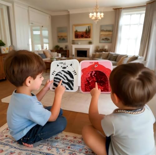 Animal Touch Book Textured Sensory Learning Toy