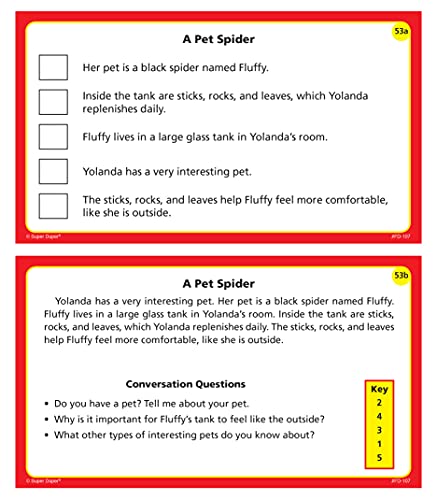 Story Event Sequencing Flash Cards Learning Set