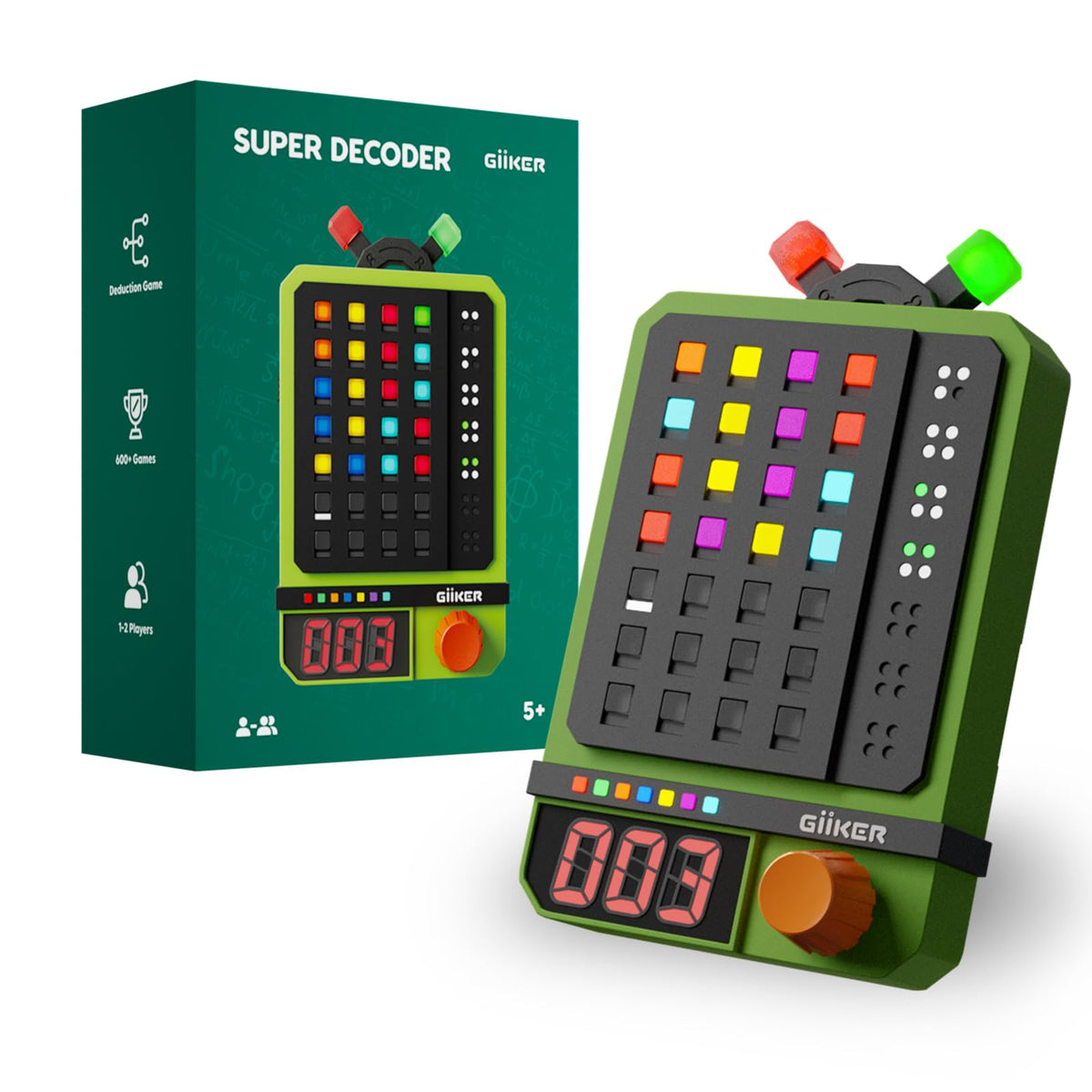 Code Breaking Logic Puzzle Game with 600 Challenge Levels