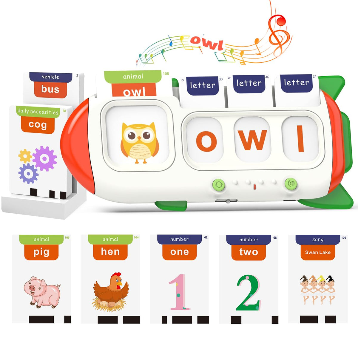 Educational Flash Cards Early Learning Set