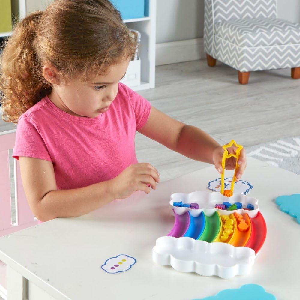 Rainbow Color Sorting Learning Toy