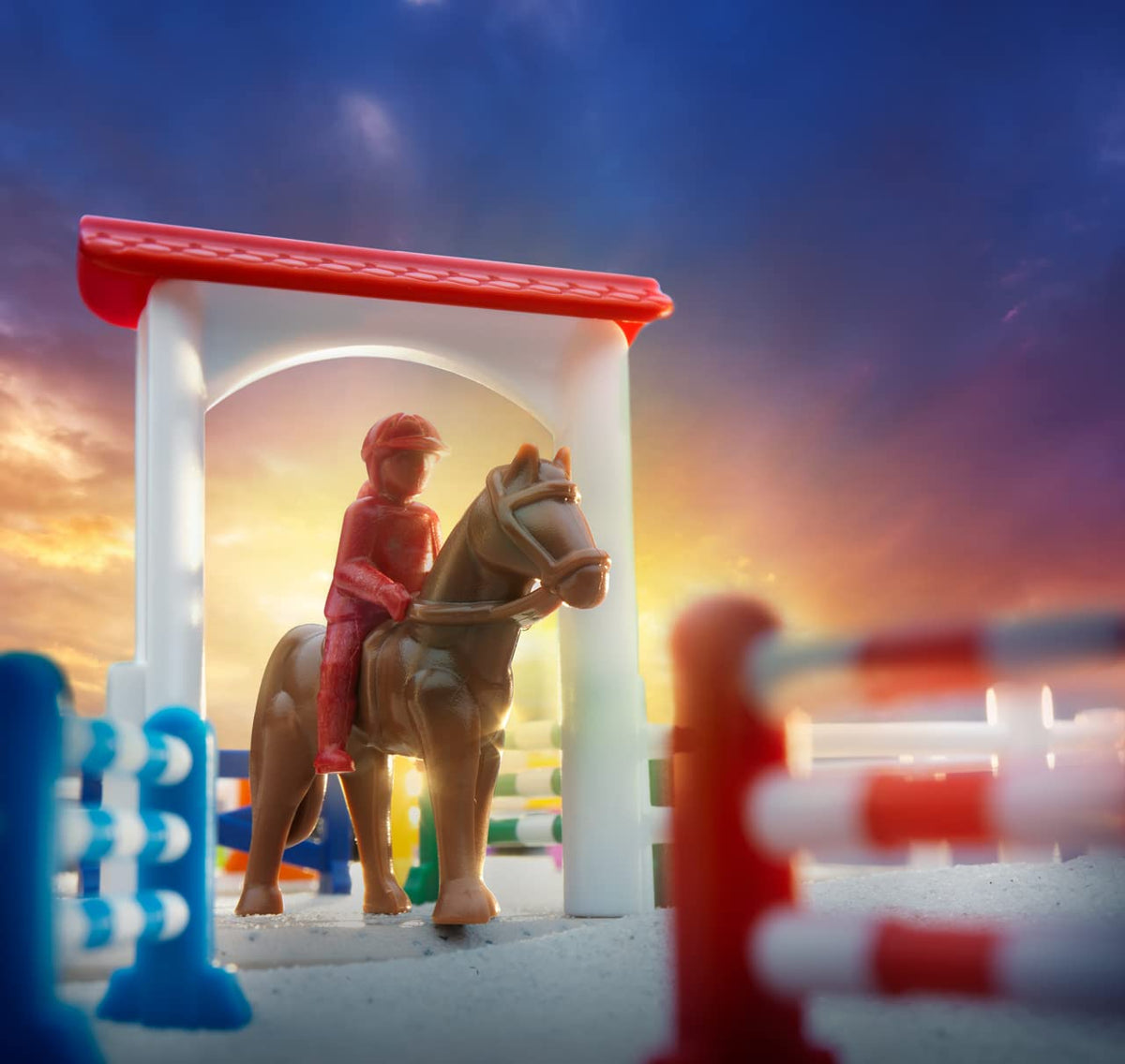Horse Academy Show Jumping Path Logic Puzzle Game