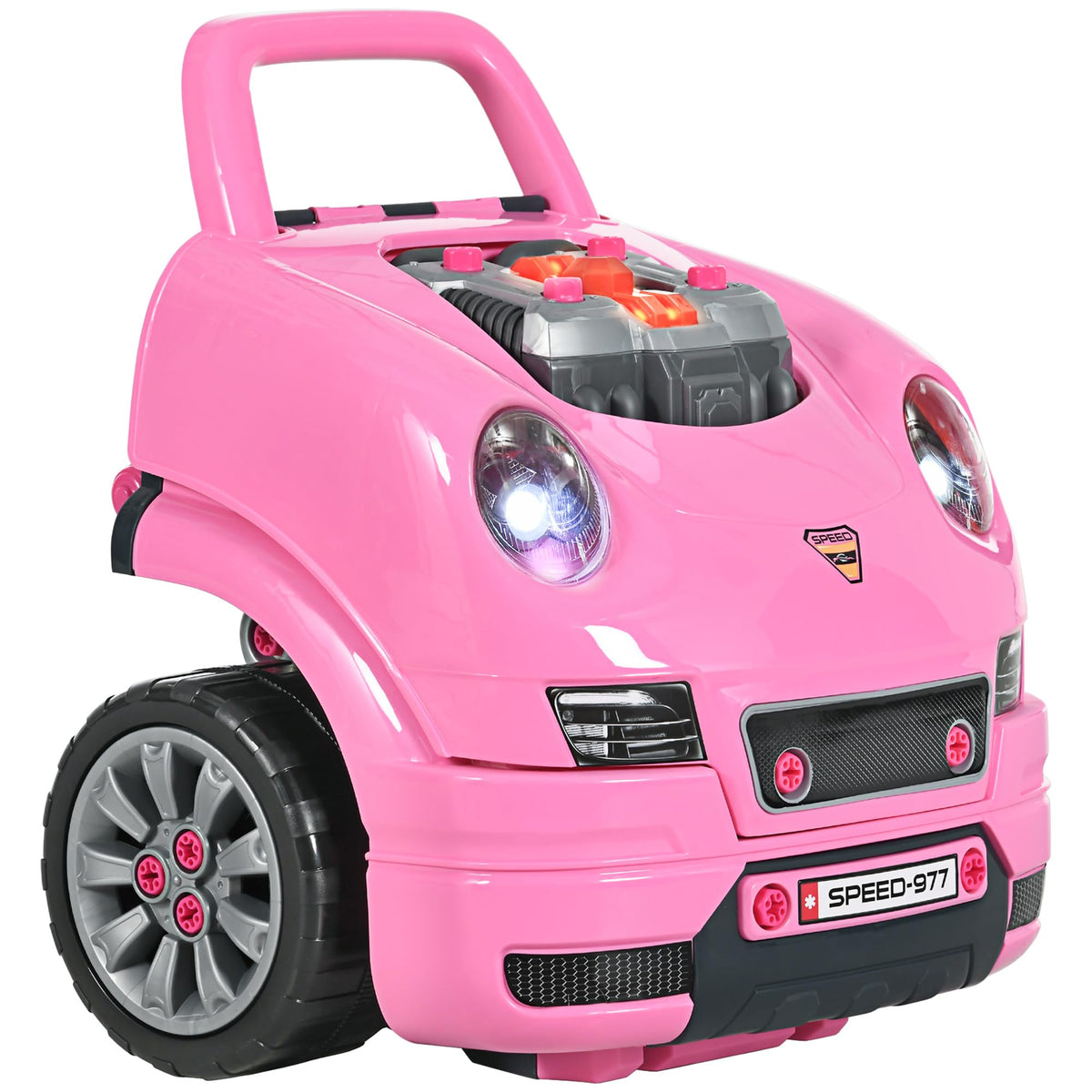 Truck Engine Learning Toy with Lights for Kids Ages 3 Plus