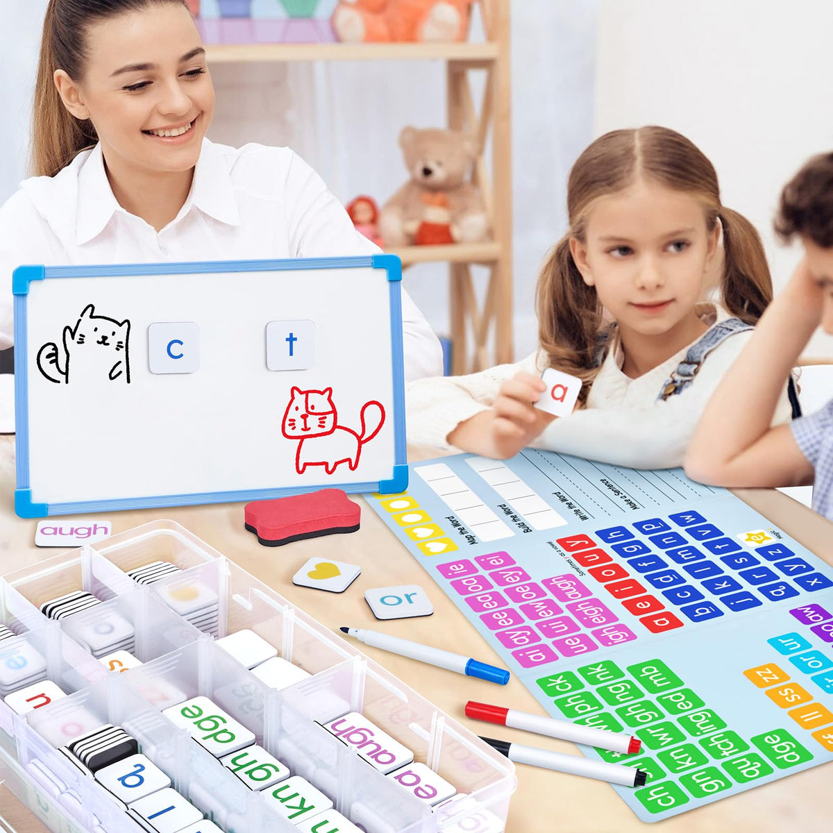 Letter Tiles Word Building Learning Set Version 2