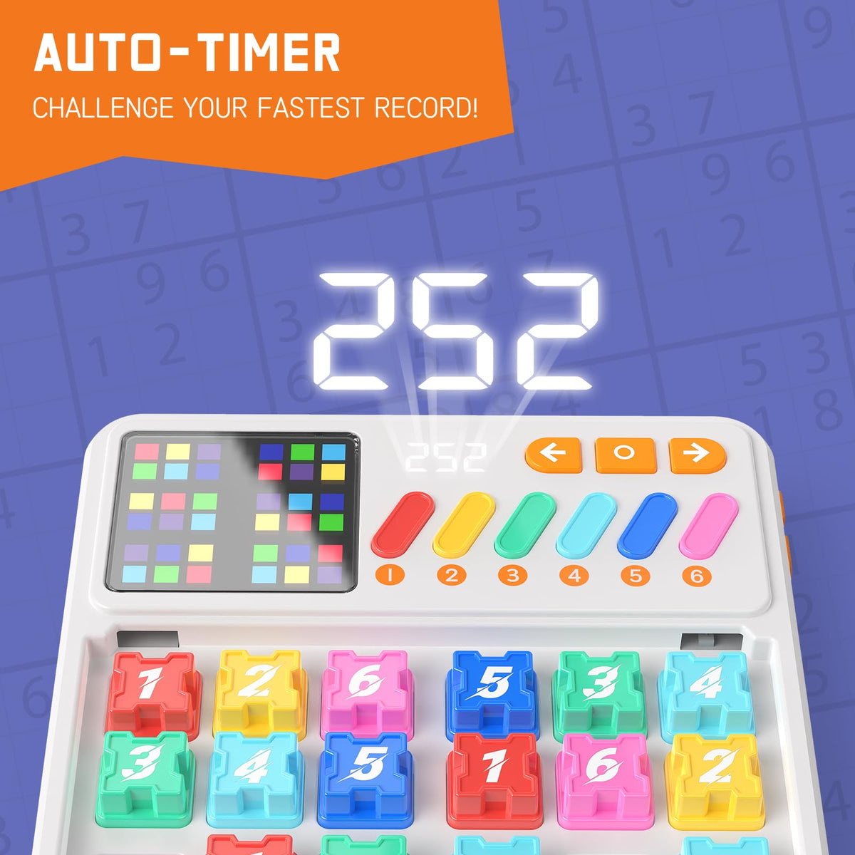 Electronic Sudoku Logic Puzzle Learning Game for Kids