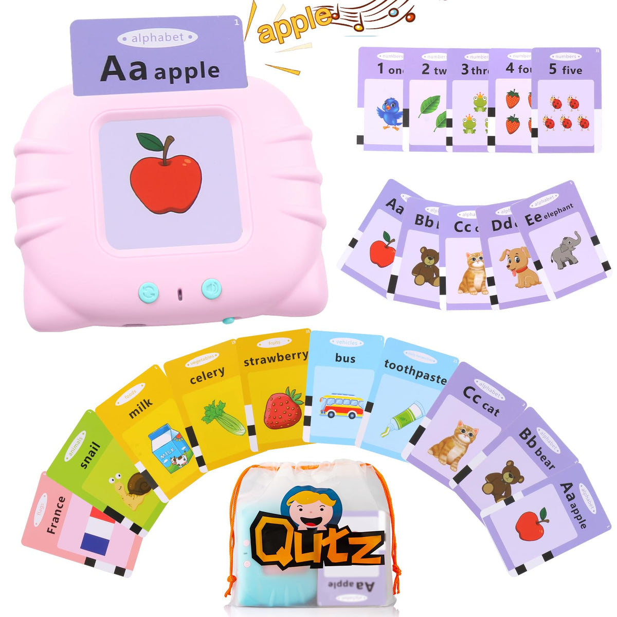 Educational Flash Cards Early Learning Set