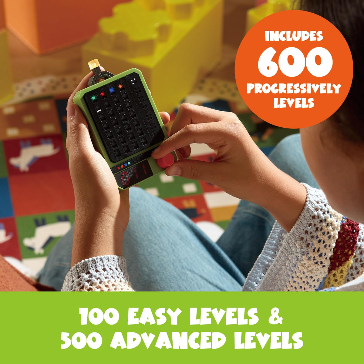 Code Breaking Logic Puzzle Game with 600 Challenge Levels