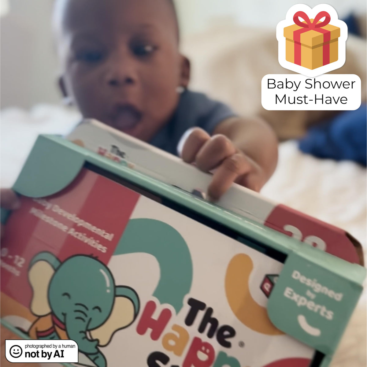 Baby Milestone Activity Cards for Ages 0 to 12 Months