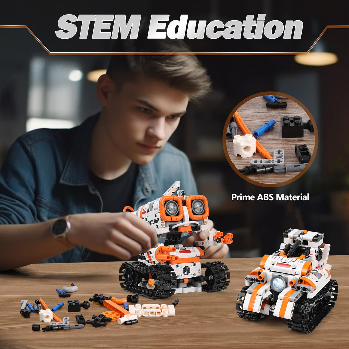 STEM Robotics Building Kit for Kids Ages 8 to 14