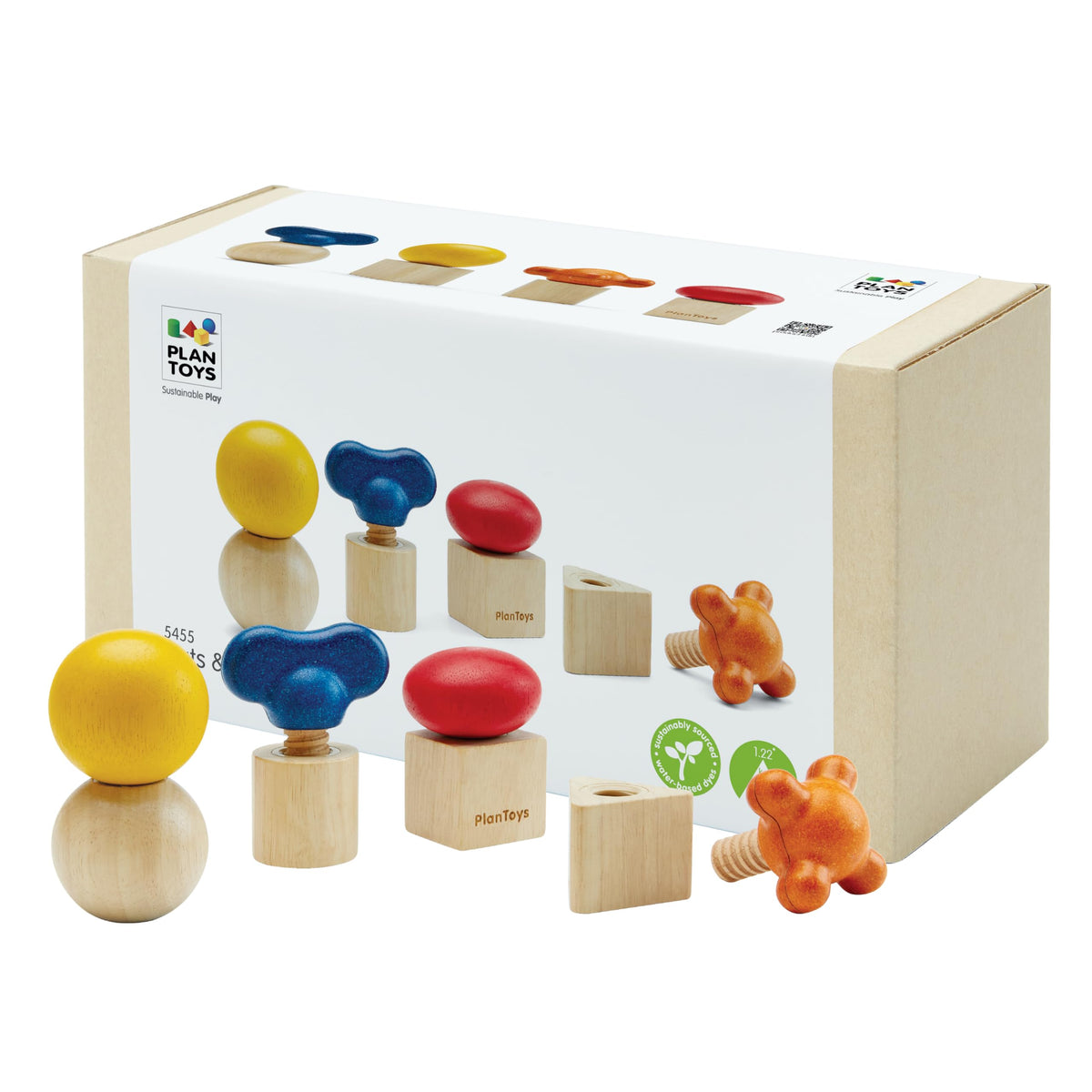 Wooden Construction Gears Puzzle Tool Learning Set