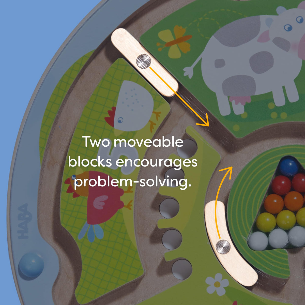 Magnetic Maze Puzzle Busy Board for Toddlers