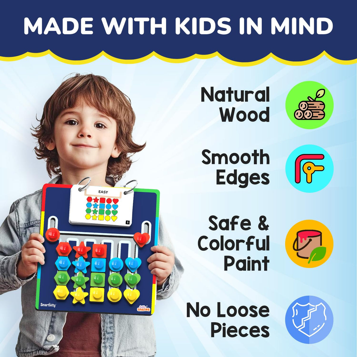 Shape Coder Logic Puzzle Learning Toy for Kids Ages 6 to 12