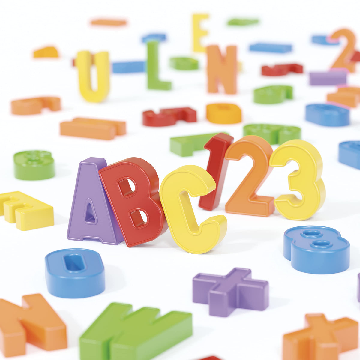 ABC 123 Multicolor Magnetic Learning Set