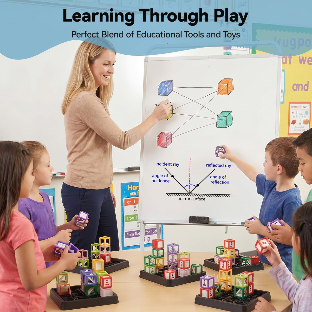 Laser Maze Logic Puzzle Learning Set