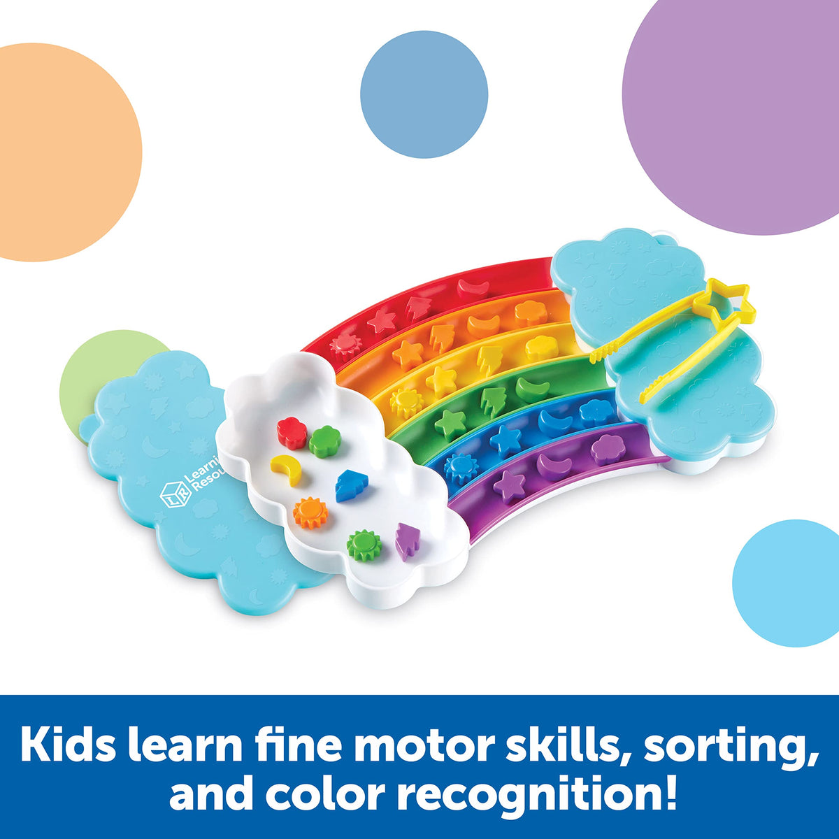 Rainbow Color Sorting Learning Toy