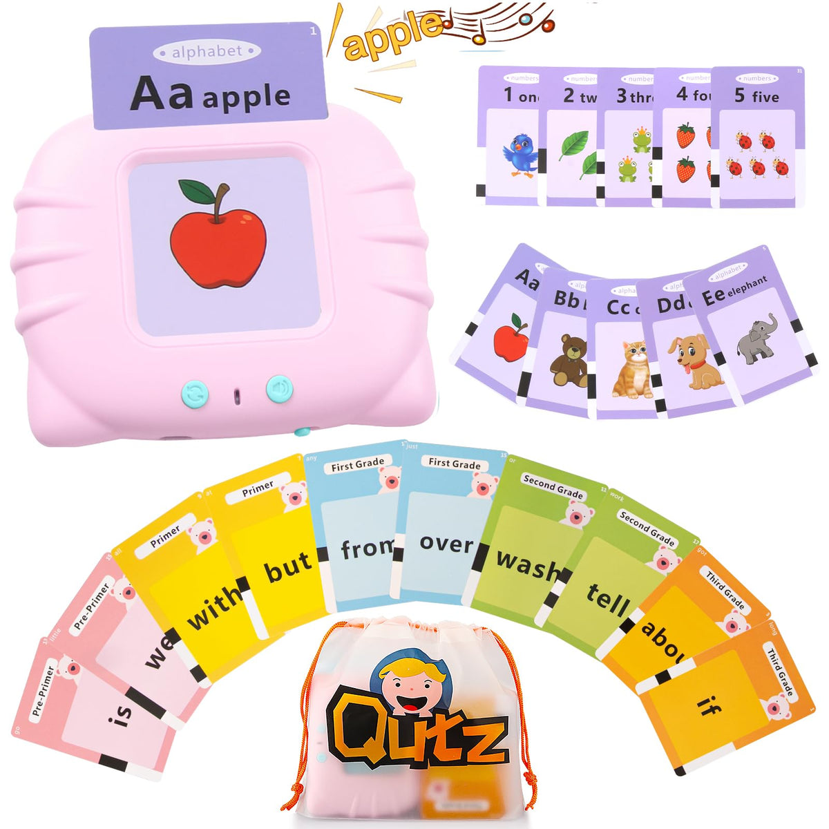 Educational Flash Cards Early Learning Set
