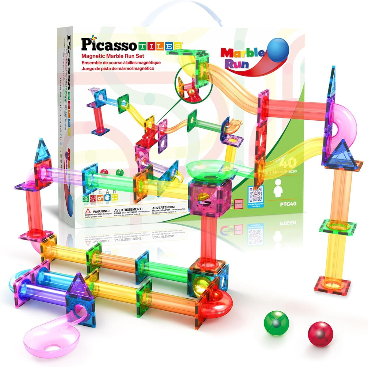 Marble Run Race Track Building Set