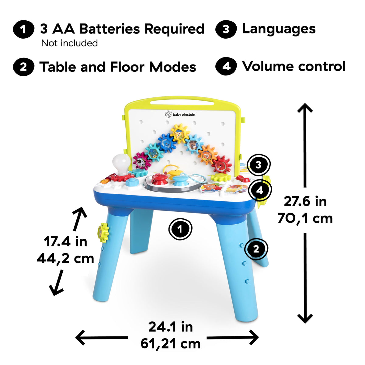 Montessori Activity Table Interactive Learning Workbench