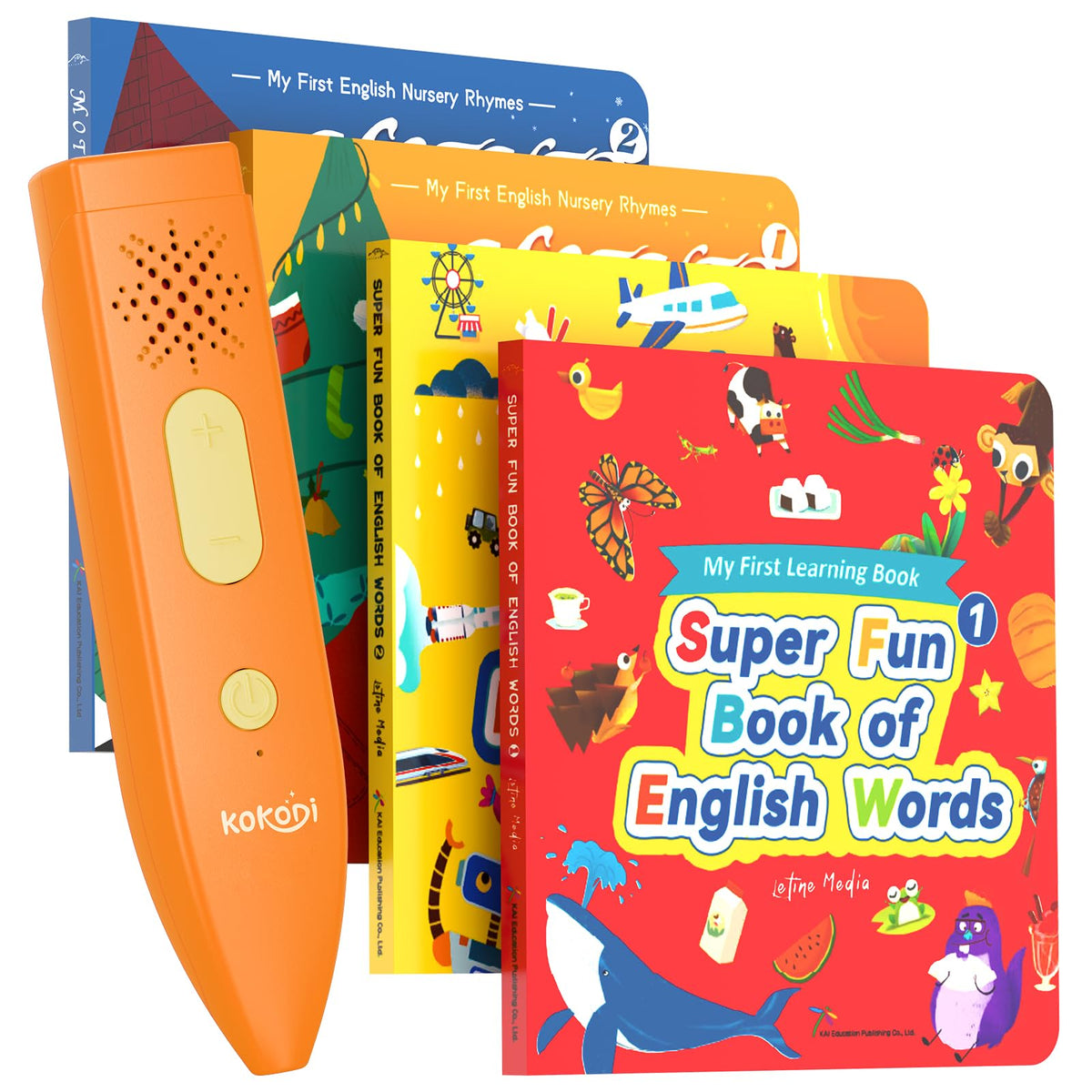 Interactive Talking Pen Audio Learning Book Set