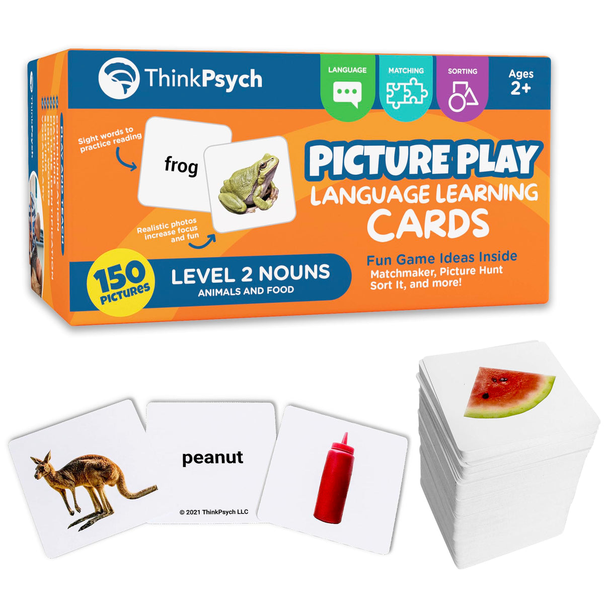 Picture Play Language Learning Cards for Kids