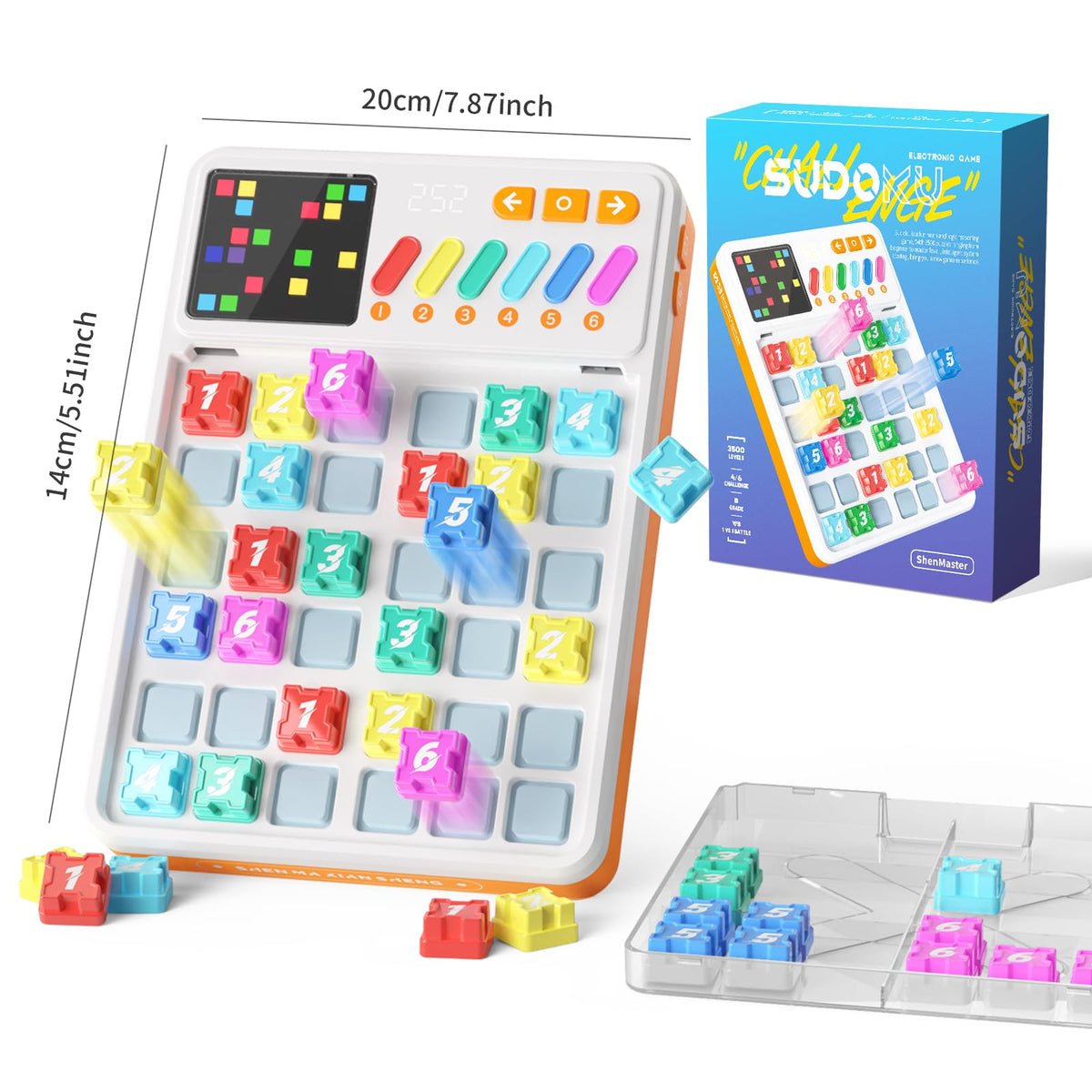 Electronic Sudoku Logic Puzzle Learning Game for Kids
