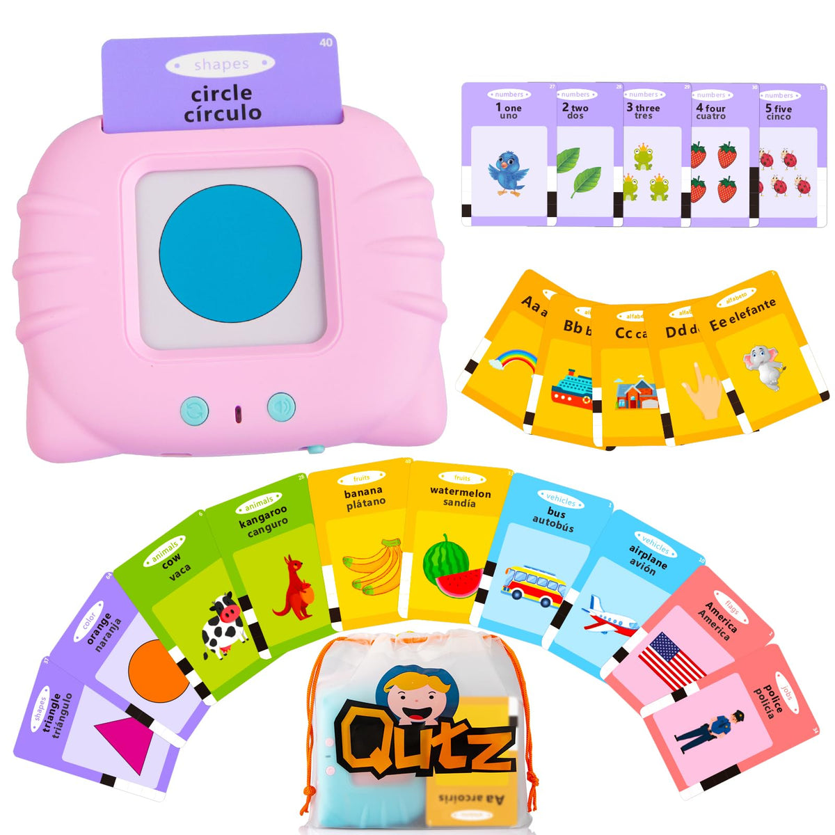 Educational Flash Cards Early Learning Set