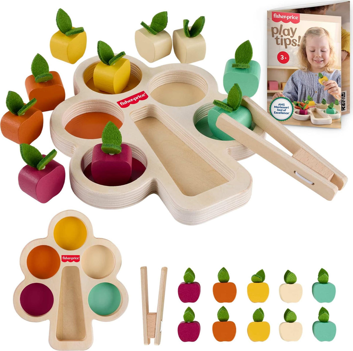 Wooden Montessori Sorting Tree Learning Activity