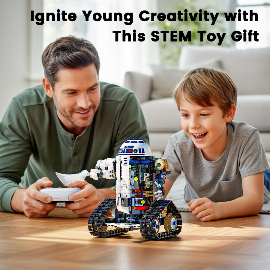 3 in 1 STEM Robot Building Kit with App and Remote Control