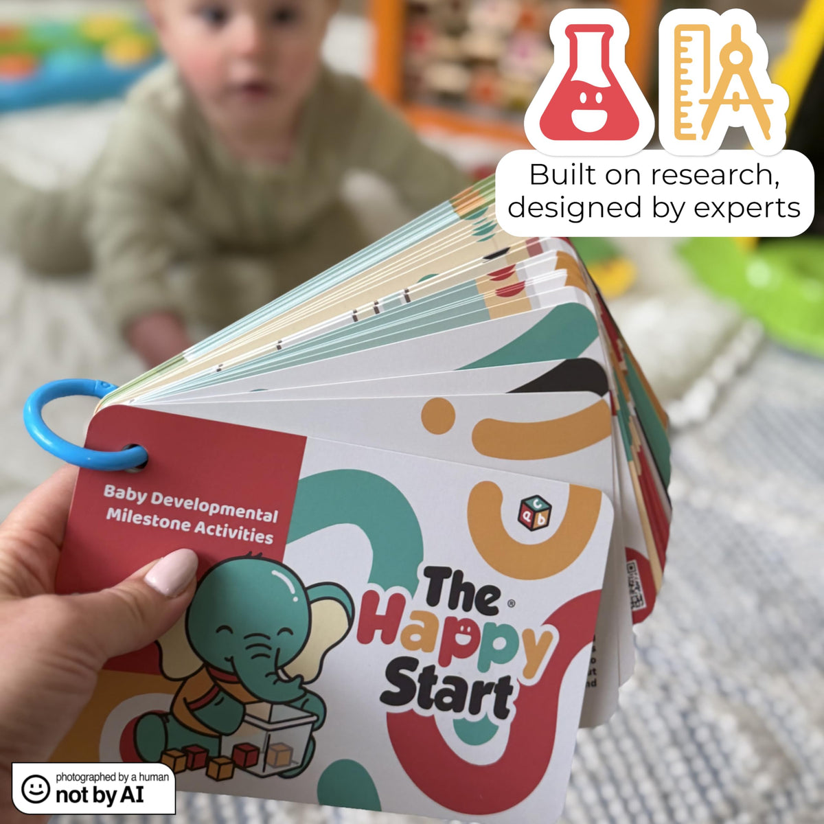 Baby Milestone Activity Cards for Ages 0 to 12 Months
