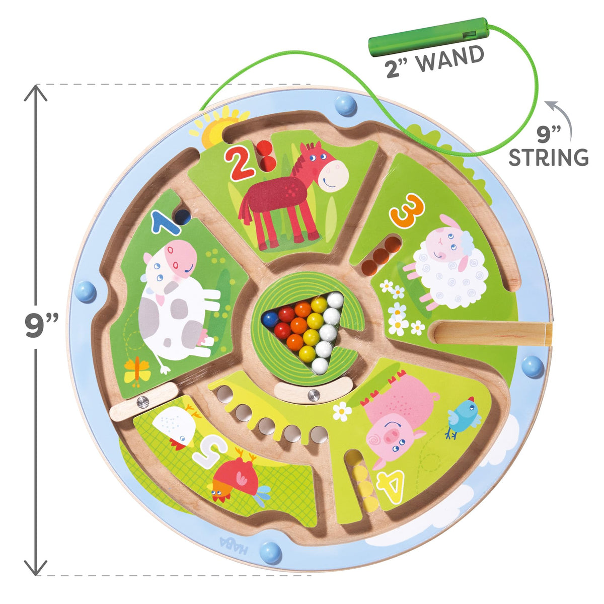 Magnetic Maze Puzzle Busy Board for Toddlers