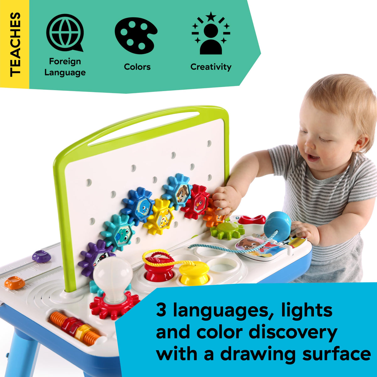 Montessori Activity Table Interactive Learning Workbench