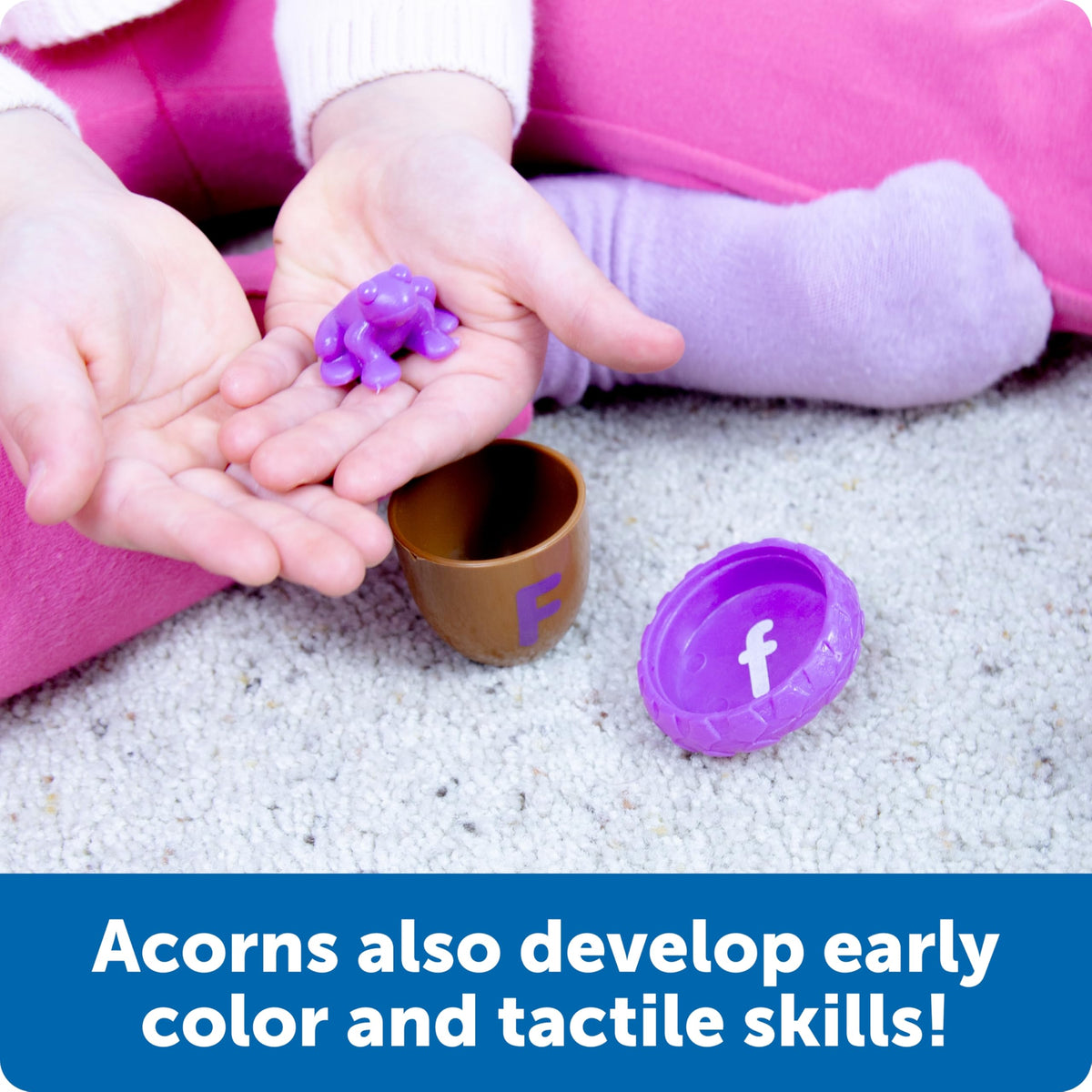 Alphabet Acorns Visual and Tactile Learning Set 78 Pieces