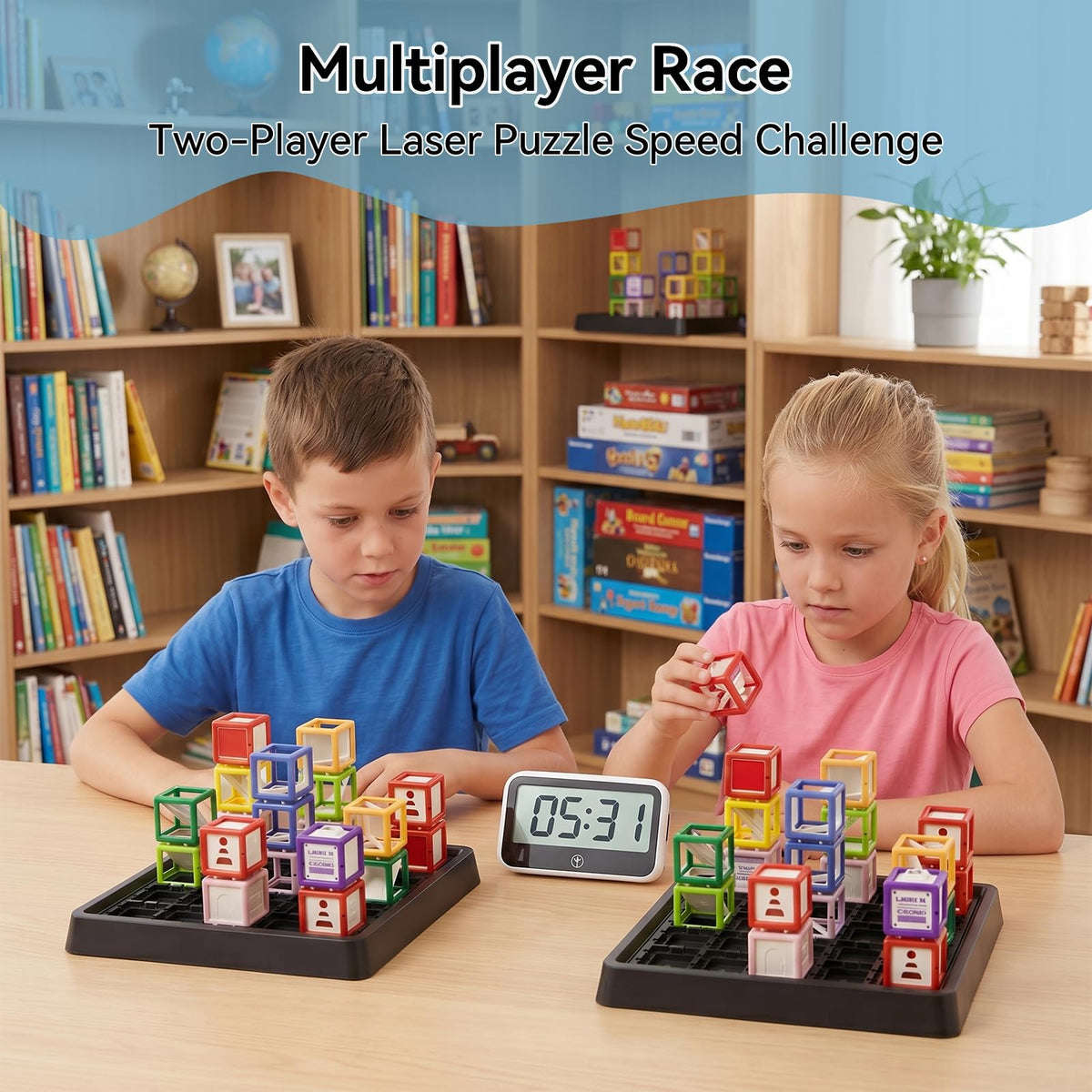 Laser Maze Logic Puzzle Learning Set