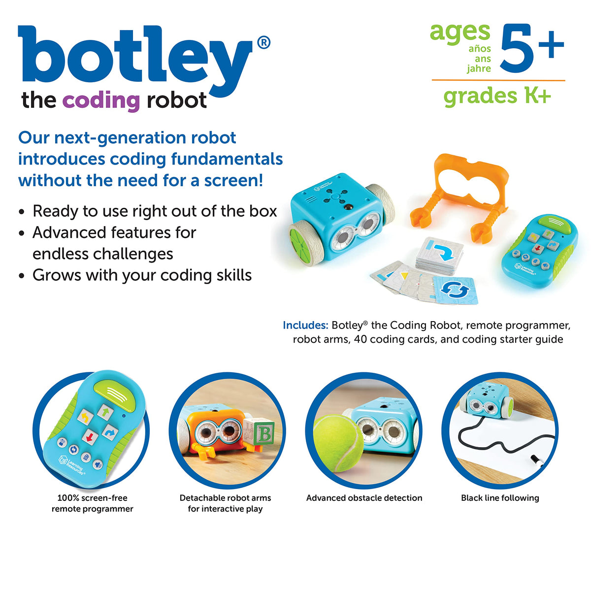 Coding Robot Activity Learning Set for Kids