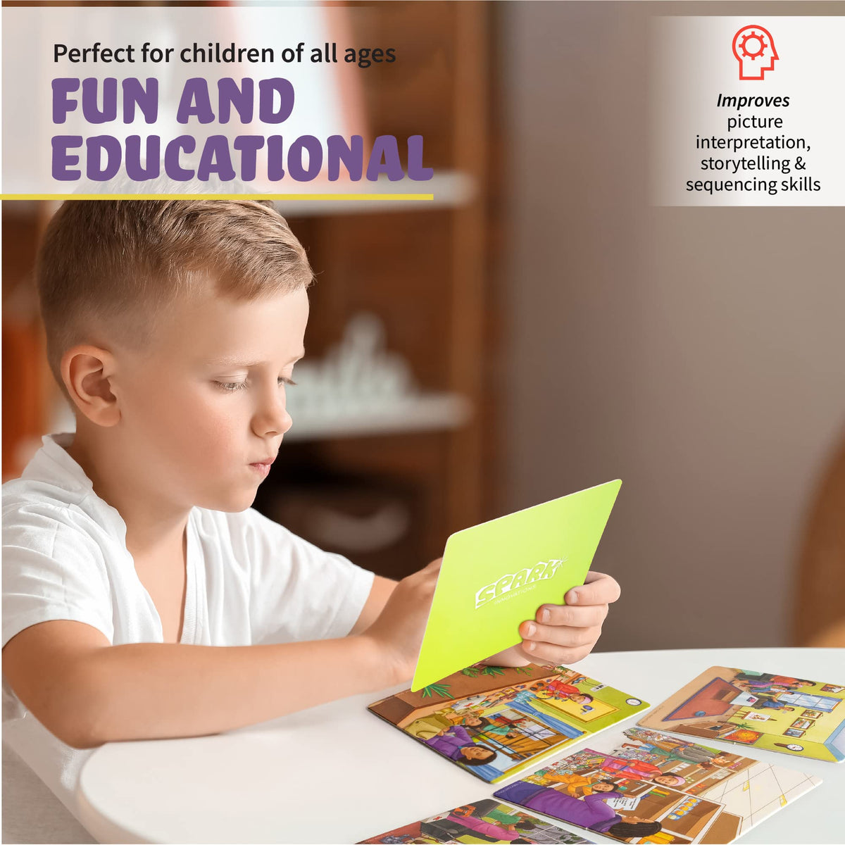 Storytelling Sequencing Cards for Language Learning Skills