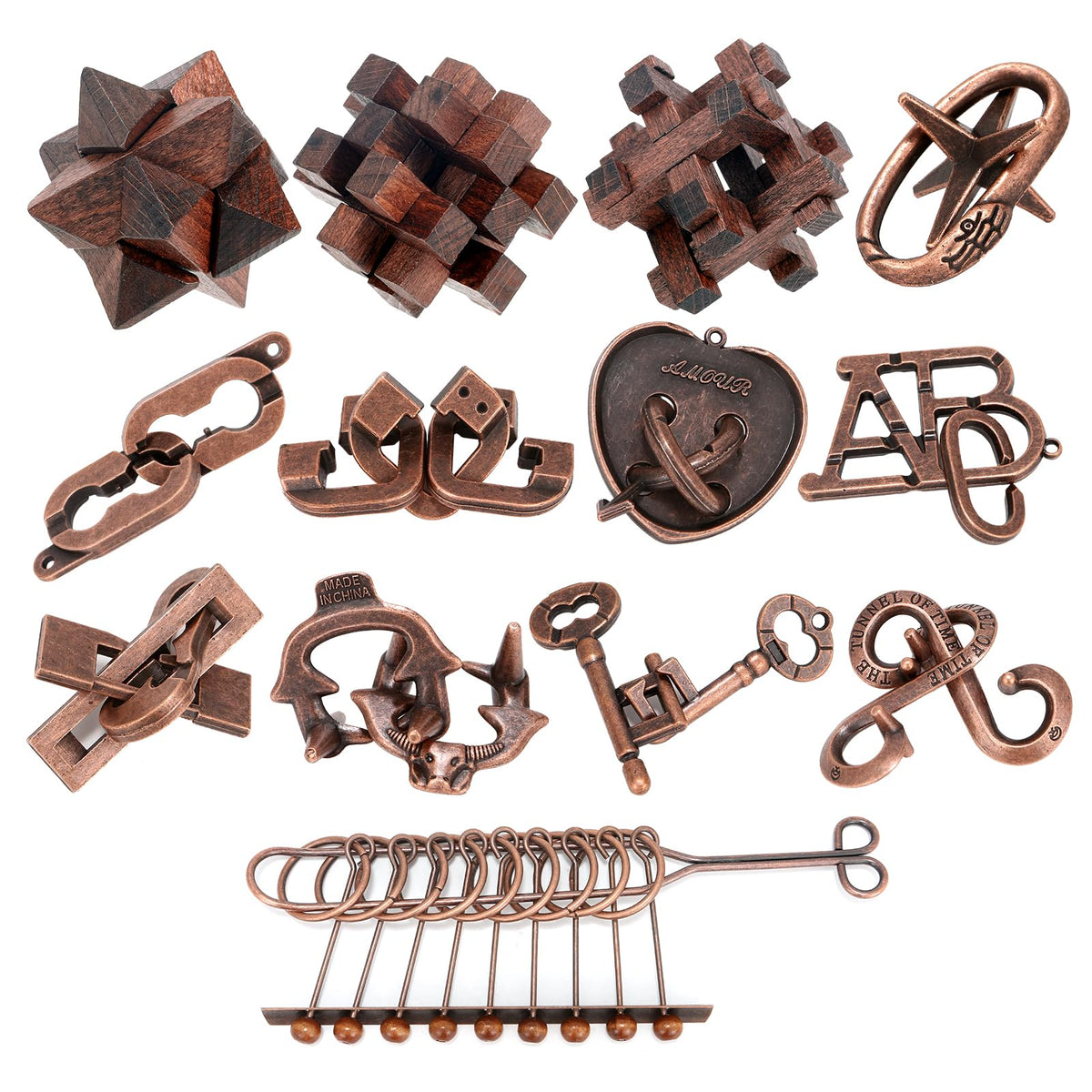 3D Brain Teaser Puzzle Game for Adults and Teens