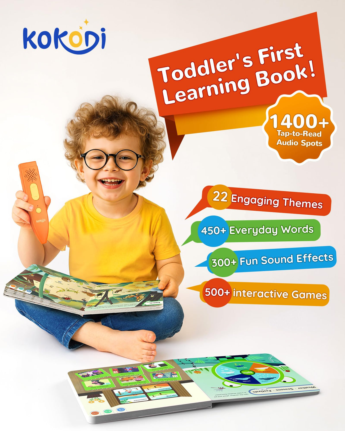 Interactive Talking Pen Audio Learning Book Set