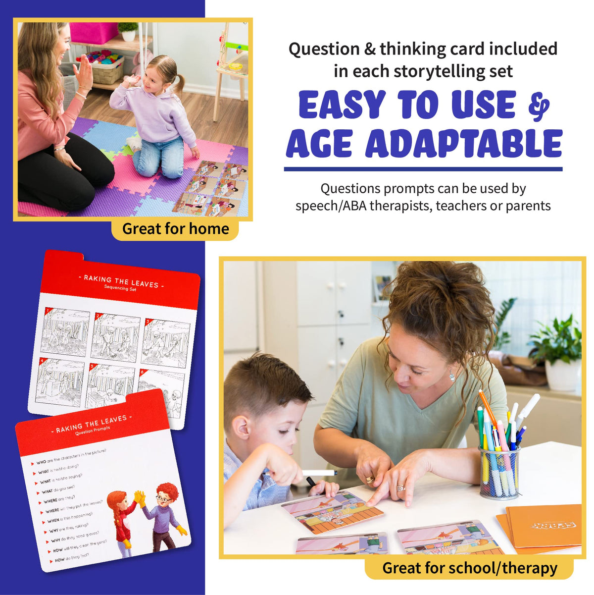 Sequence Picture Cards for Language and Social Skills