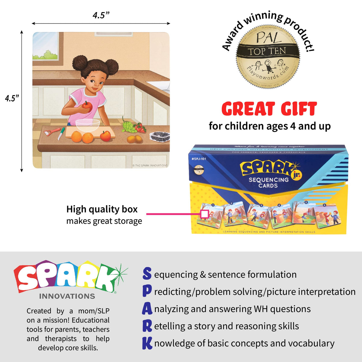 Sequence Picture Cards for Language and Social Skills