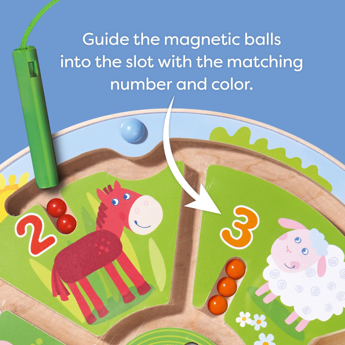 Magnetic Maze Puzzle Busy Board for Toddlers
