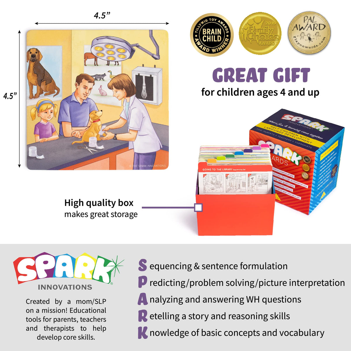Storytelling Sequencing Cards for Language Learning Skills