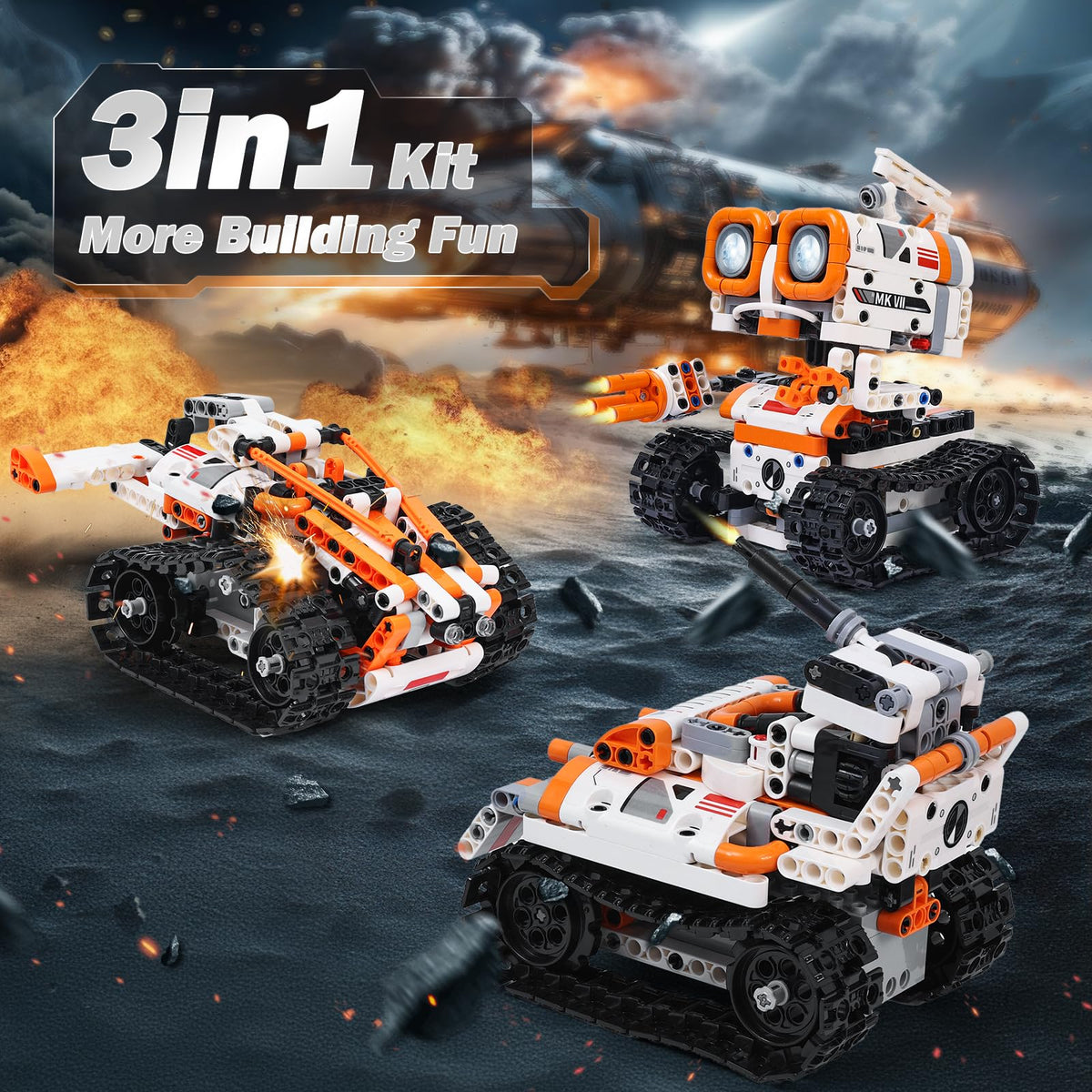 STEM Robotics Building Kit for Kids Ages 8 to 14