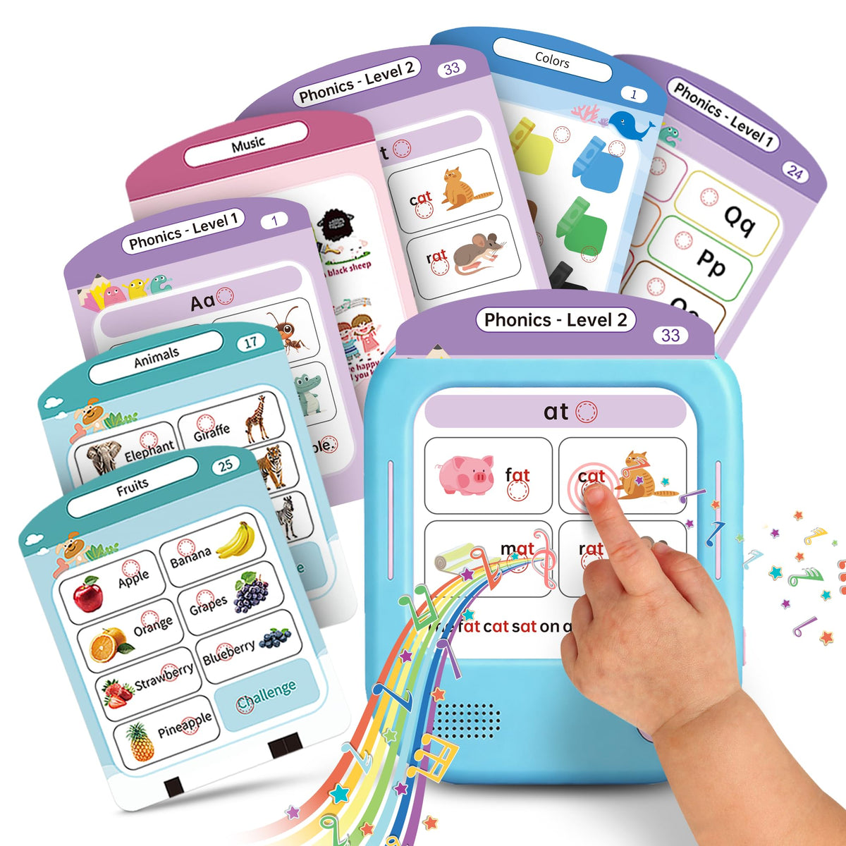 Educational Flash Cards Early Learning Set