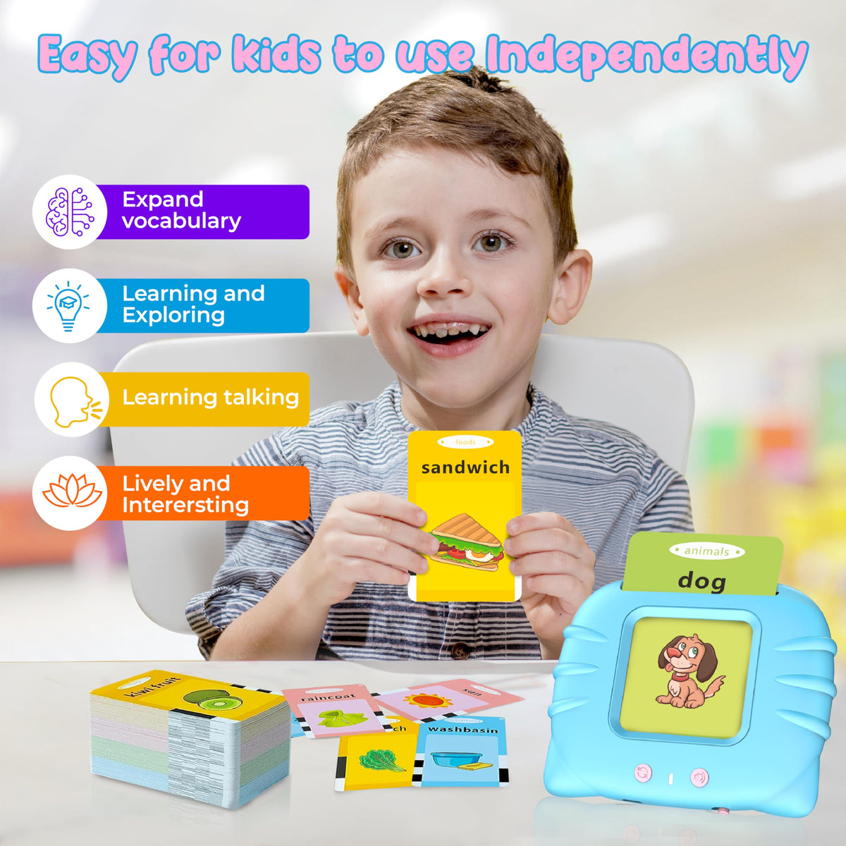 Educational Flash Cards Early Learning Set