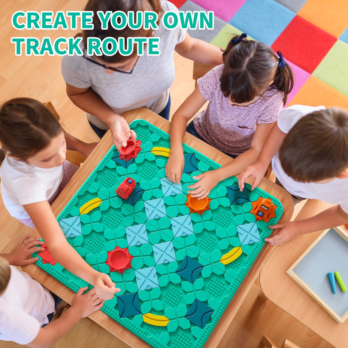 Logical Road Builder STEM Puzzle Learning Set for Kids