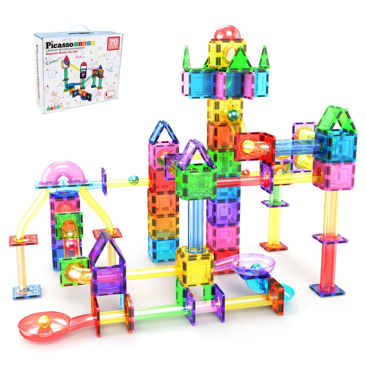 Marble Run Race Track Building Set
