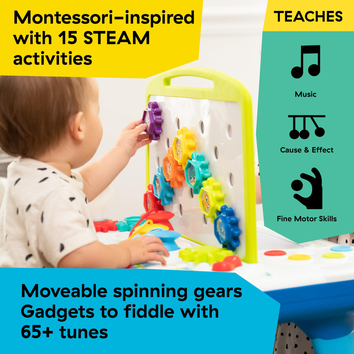 Montessori Activity Table Interactive Learning Workbench