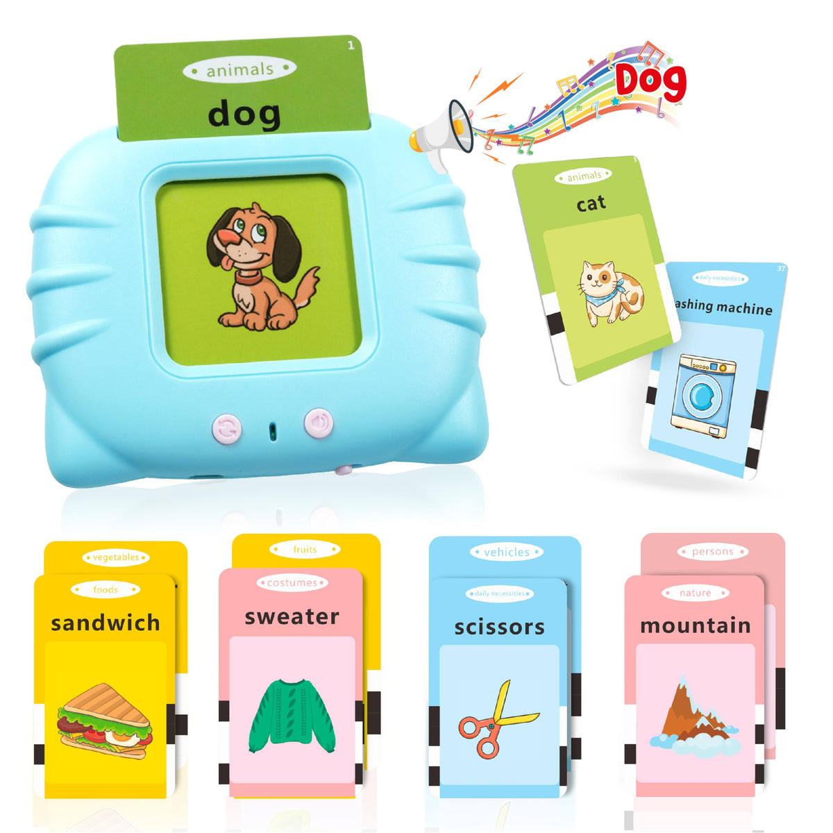 Educational Flash Cards Early Learning Set